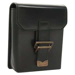 Pre Loved louis vuitton Unisex Black Clutches